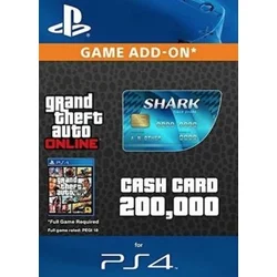 Grand Theft Auto Online: Tiger Shark Cash Card (PS4) PSN Key EUROPE
