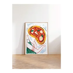 Dekorativna slika u okviru 30 x 40 cm