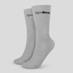 3/4 Socks 3Pack Grey - GymBeam