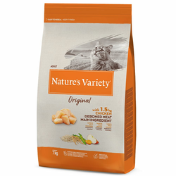 NATURES VARIETY Suva hrana sa ukusom piletine za odrasle mačke Original 7kg