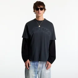 Majice Palm Angels Patch Pa Regular Tee Black/ Black M