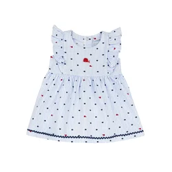 Chicco Obleka temno modra/rdeča/bela