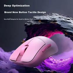 ThundeRobot Bežični miš, 2.4GHz, Roze