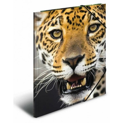 HERMA mapa z elastiko A4 PP LEOPARD