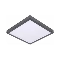 LED plafonsko svetlo sa senzorom VITALI LED/24W/230V 4000K 33x33 cm antracit