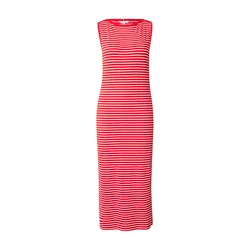 TOMMY HILFIGER Obleka rdeča/bela