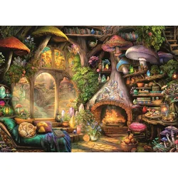 Ravensburger Puzzle (slagalice) - Koliba od pečuraka