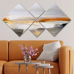 Wallity Slika 4MDF1242693958, 60x115 cm, 4 dela