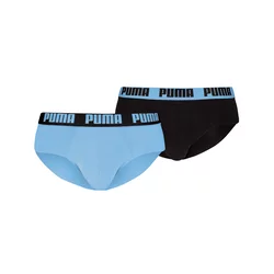 Mens Puma Briefs (2-Pack), Blue, Size 4, Clothing