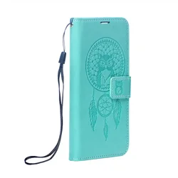 MEZZO Book case preklopna torbica za XIAOMI Redmi 14C - dream catcher zelena