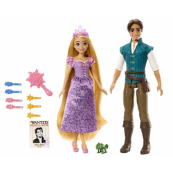Disney Mattel Rapunzel in Flynn Rider (HLW39)