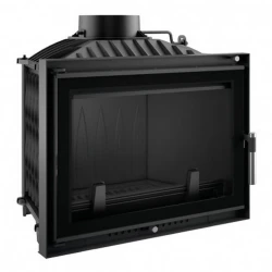 Kratki Ugradni kamin Wiktor, Liveni, fi 200, 14kw, Crni