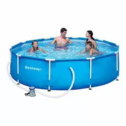 BESTWAY okrogli bazen z jeklenim okvirjem Steel Pro (305x76cm)
