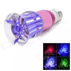 Rgb Led Kristalna Sijalica E27 3W