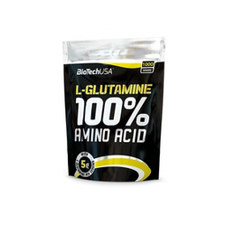 BioTech USA 100% L-Glutamine, 1000 g, aminokislina