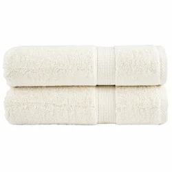 Premium ručnici za ruke SOLUND 2 kom. krem 50x100 cm 600 g/m2
