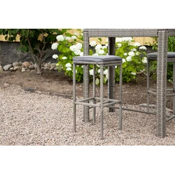 Venture Design Barski stol 38x76x38 cm siva