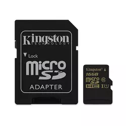 KINGSTON memorijaska kartica MICRO SDHC 16GB SDCA10/16GB + SD ADAPTER