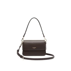 LACOSTE Torba za čez ramo Champs-Élysées rjava