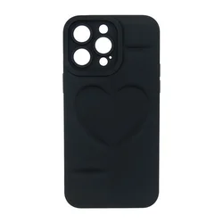 Maska za telefon MATTE HEART za Iphone 14 Pro Max, Crna