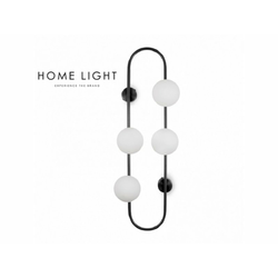 VESTA 579 Zidna lampa, 4*G9, Crna