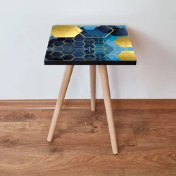 Hanah Home Klub sto Shp160, 35x42x35 cm, Šareni