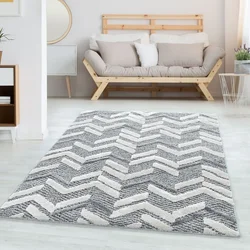 Conceptum Hypnose Tepih Pisa 4705, 120 x 170cm, Sivi