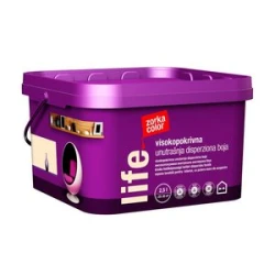 ZORKA COLOR akrilna boja za zidove 2.5 l ruby red 2020