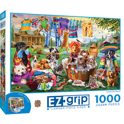 Masterpieces - Puzzle Laundry Day Rascals 1000 XXL - 1 000 kosov