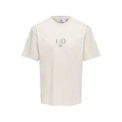 Only & Sons Majica ONSGARFIELD zelena/bela