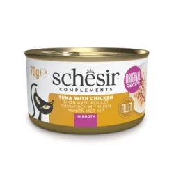 Schesir Hrana za Mačke Tuna i Piletina u Čorbi 85g