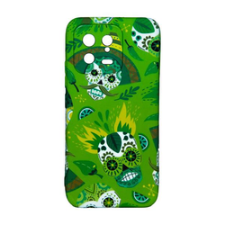 Maska za telefon SVETLECE za Xiaomi Mi 13 DZ9/11, Zelena