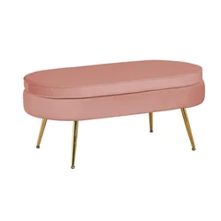 Livetastic Tabure Samt, Roza