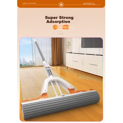 Jiabangshu Mop sa sunđerom, 33 cm, 2 sunđera