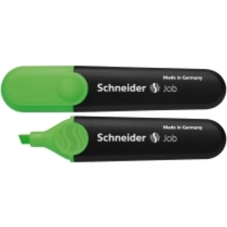 Marker Schneider Fluo Job, zelena, 10 komada (prevedeno)