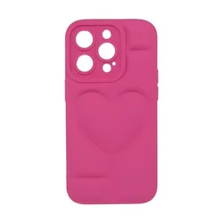 Maska za telefon MATTE HEART za Iphone 14 Pro, Roze