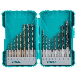 Total Vrtalniki TACSDL11601 Drill bits, combination set, 16pcs, 16pcs drill bits for iron, concrete and wood