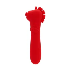 Unihorn USB Bullet vibrator s stimulatorjem klitorisa Cupids Beau 11.5 cm