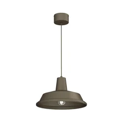 Lestenec na kablu CLASS 1xE27/15W/230V bronast