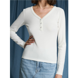 Sinsay - Bluza dugih rukava - krem