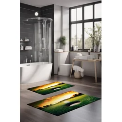 Lessentiel Maison Set prostirki za kupatilo CT-5147, 2 Komada, Šarena