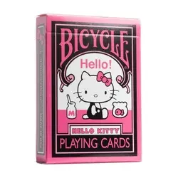 Karte Bicycle - Hello Kitty Black And Pink - Playing Cards