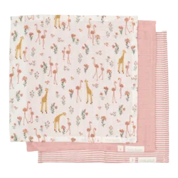 Little Dutch® krpice za lice 3 kom, Blooming Safari