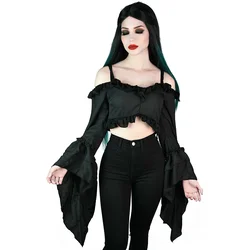 Majica moška - Tessa Terror Chiffon Top - KILLSTAR - KSRA003494