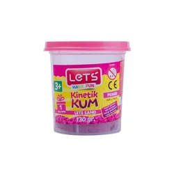 Lets kinetički pesak sa modlom, 130g: pink
