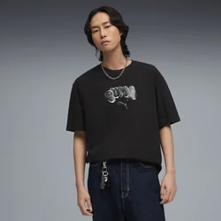 PUMA Graphic Balloon Art Relaxed Tee Men, Clothing, Black, S