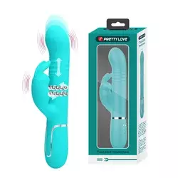 Vibrator Pretty love Coale, 22.6cm, Zeleni