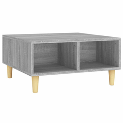 Stolić za kavu boja sivog hrasta sonome 60x60x30 cm od iverice