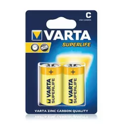 Varta cink-karbon baterije C VAR-R14/BP2