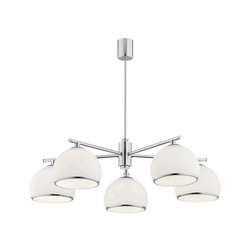 Argon 2087 - Luster na šipci MARBELLA 5xE27/15W/230V hrom